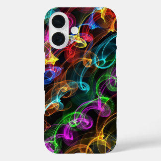 Colourful Light Explosion iPhone 16 Case