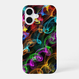 Colourful Light Explosion  iPhone 16 Case