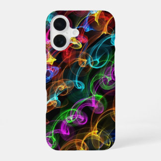 Colourful Light Explosion iPhone 16 Case