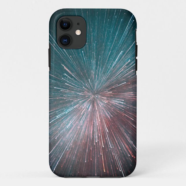 Colourful light streaks iphone cases (Back)