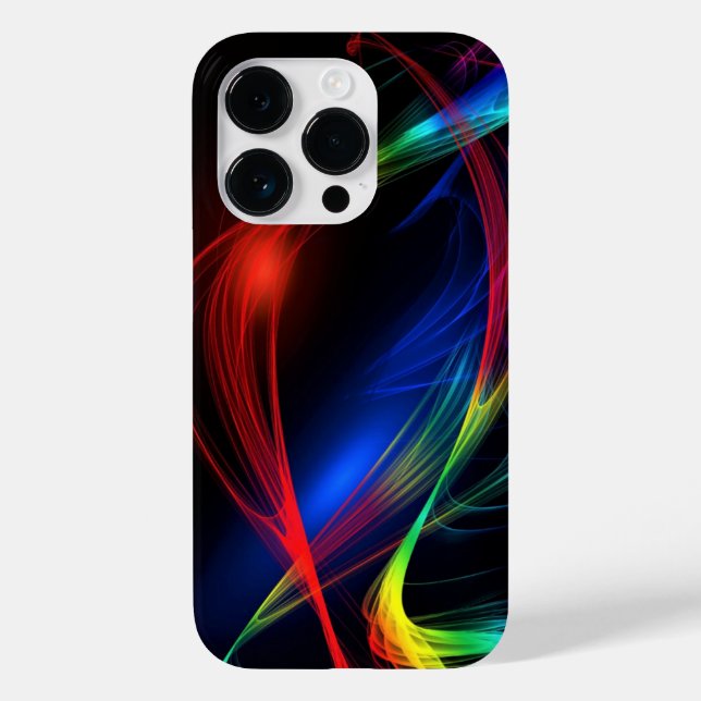 Colourful Lights iPhone Case (Back)