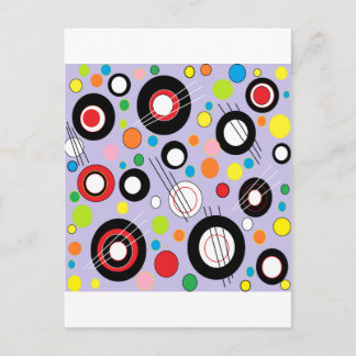 Colourful Lilac Postcard