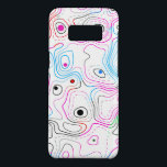 Colourful lines abstract wood grain pattern Case-Mate samsung galaxy s8 case<br><div class="desc">Modern cool colourful abstract wood grain lines swirly seamless pattern.</div>