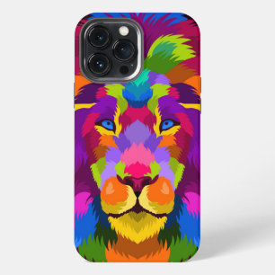 Colourful Lion Case-Mate iPhone Case