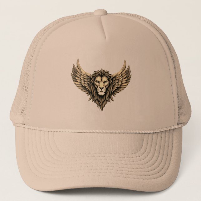 Colourful Lionheart Trucker Hat (Front)