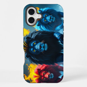 Colourful Lions Phone Case