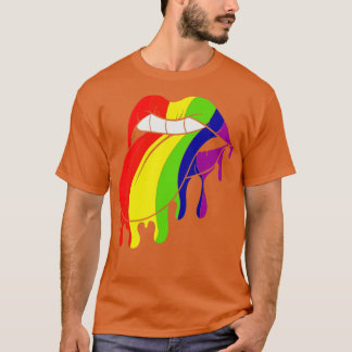 Colourful Lips LGBT T-Shirt