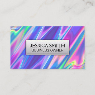 Colourful Liquid Business Card