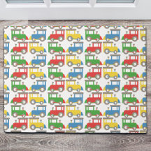 Colourful Little Trains Pattern