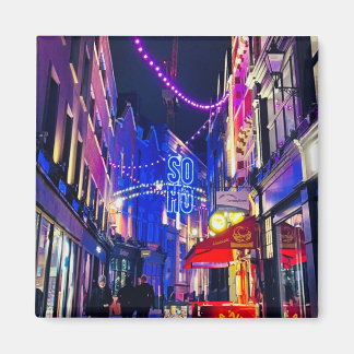 Colourful London Magnet Soho, England