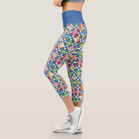 Colourful LOONEY TUNES™ Chequered Toss Pattern
