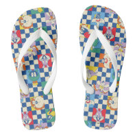 Colourful LOONEY TUNES™ Chequered Toss Pattern