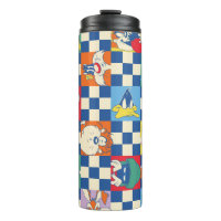 Colourful LOONEY TUNES™ Chequered Toss Pattern