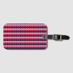 Colourful luggage tag