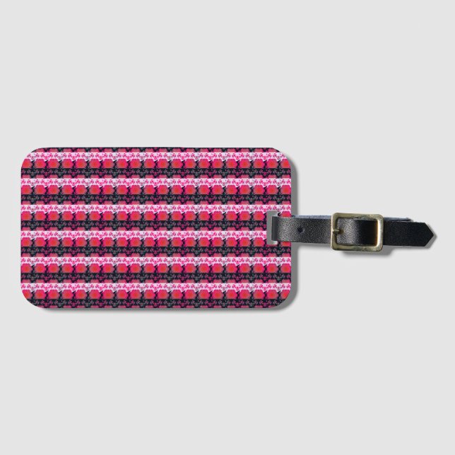 Colourful  luggage tag (Front Horizontal)