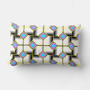 Colourful Lumbar Pillow 13x21 Decorative Pillow Di