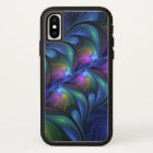 Colourful Luminous Abstract Blue Pink Green Fracta