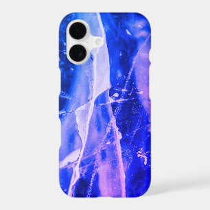 Colourful Luminous Abstract Blue White Navy Leggin