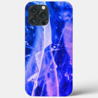 Colourful Luminous Abstract Blue White Navy Leggin