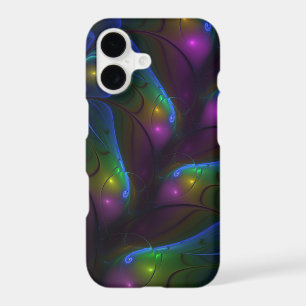 Colourful Luminous Abstract Modern Trippy Fractal