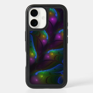Colourful Luminous Abstract Modern Trippy Fractal