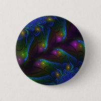 Colourful Luminous Abstract Modern Trippy Fractal