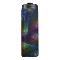 Colourful Luminous Abstract Modern Trippy Fractal