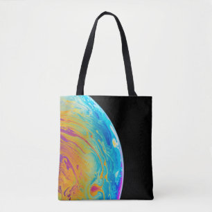 Colourful Lunar Pics Cool Moon Images Creative Moo Tote Bag