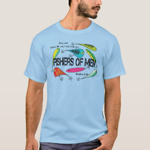 Colourful Lures   Fishers of Men Christian Shirt