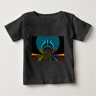 Colourful Maasai Shield Design Baby T-Shirt
