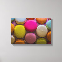 Colourful Macarons Tasty Baked Dessert