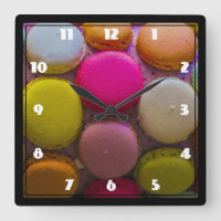 Colourful Macarons Tasty Baked Dessert