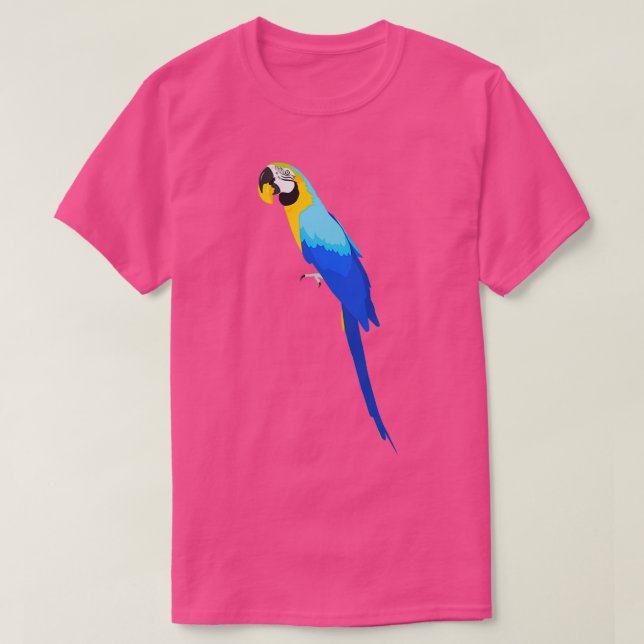 Colourful Macaw T-Shirt (Design Front)