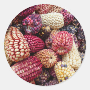 Colourful Maize Stickers