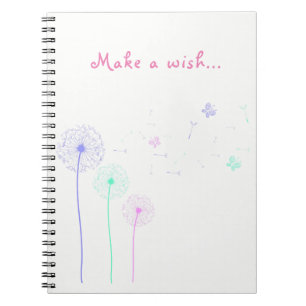 Colourful Make A Wish Notebook