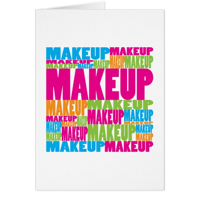 Colourful Makeup (Front)