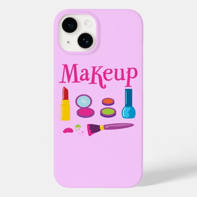 Colourful Makeup iPhone Case (Back)