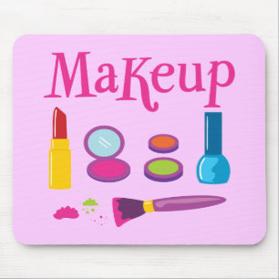 Colourful Makeup Mouse Pad
