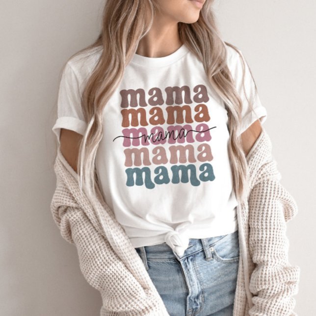 Colourful Mama T-Shirt (Creator Uploaded)