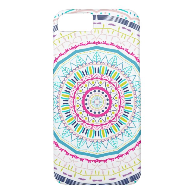 colourful mandala Case-Mate iPhone case (Back)