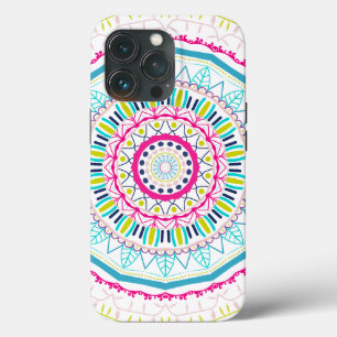 colourful mandala iPhone 13 pro case