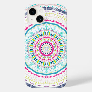 colourful mandala Case-Mate iPhone 14 case