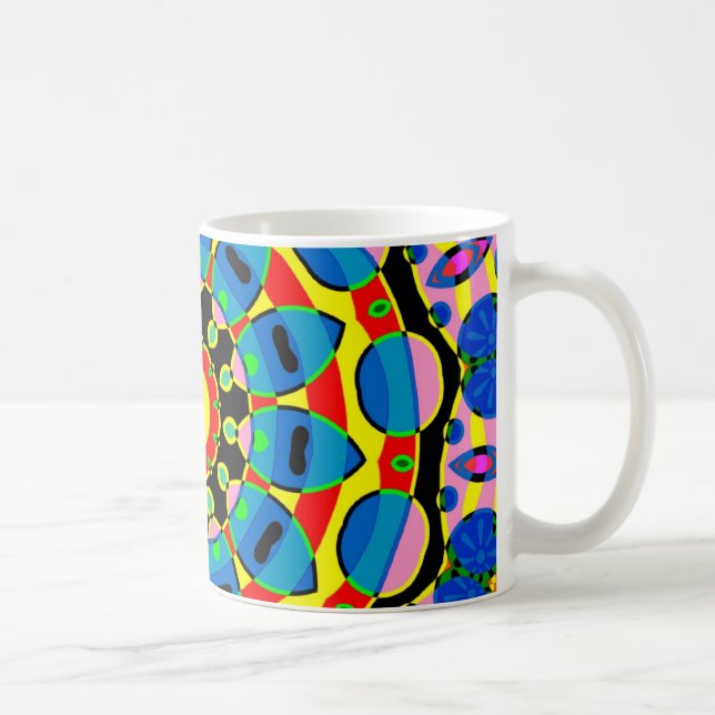 Colourful Mandala Coffee Mug (Right)