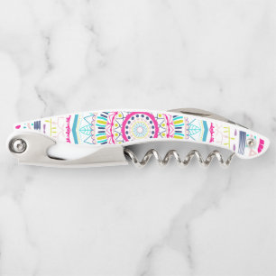 colourful mandala corkscrew