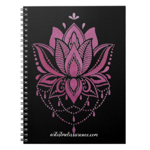 Colourful mandala design Notes Notebook