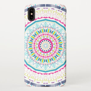 colourful mandala iPhone XS max case