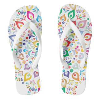 Colourful Mandala  Jandals