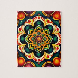 Colourful Mandala Jigsaw Puzzle