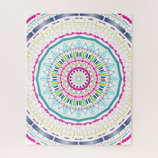 colourful mandala jigsaw puzzle (Vertical)