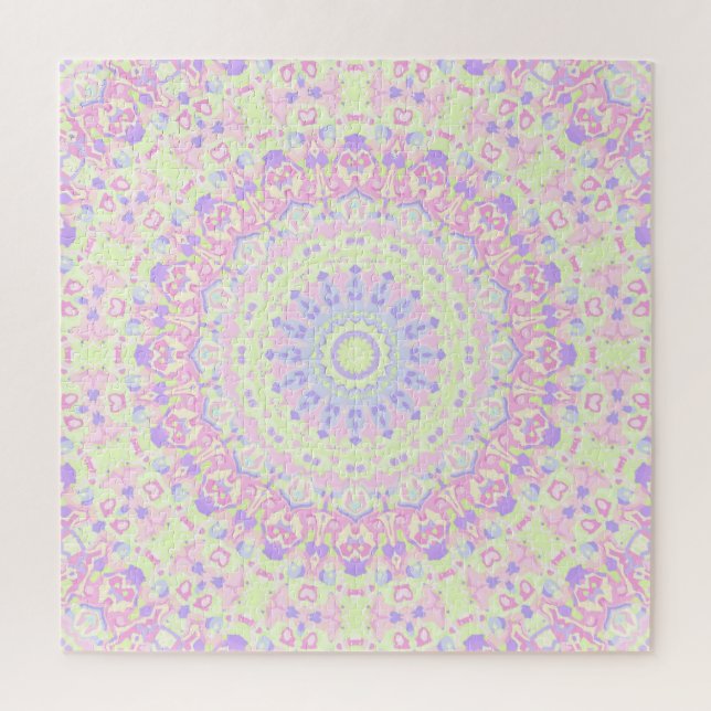 Colourful Mandala  Jigsaw Puzzle (Vertical)